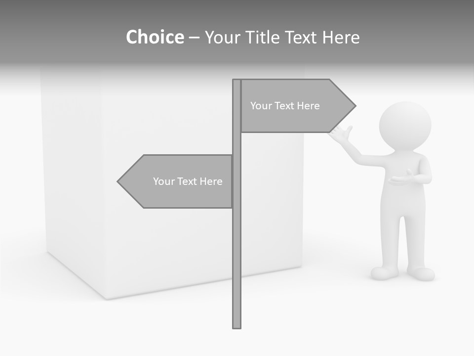 Presentation Hands Show PowerPoint Template