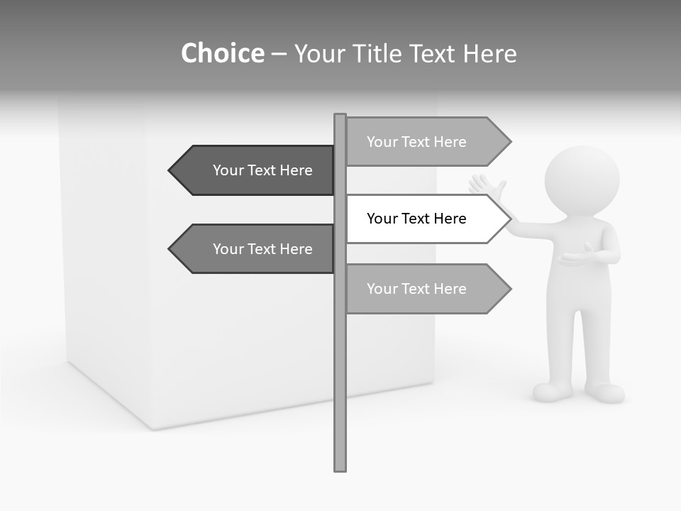 Presentation Hands Show PowerPoint Template
