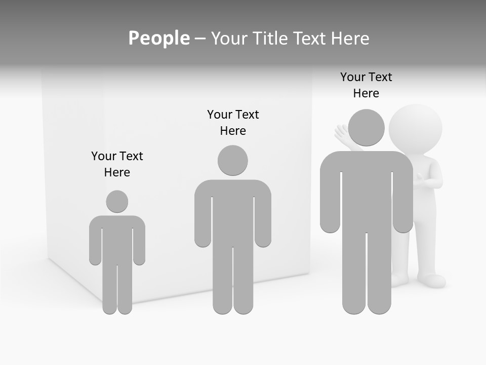 Presentation Hands Show PowerPoint Template