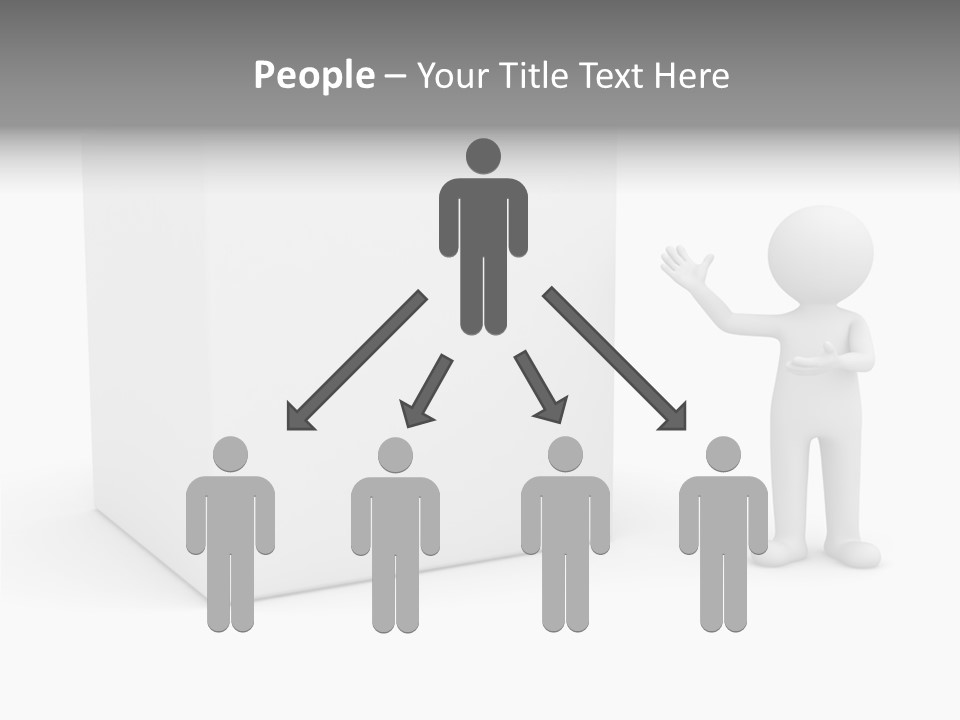 Presentation Hands Show PowerPoint Template