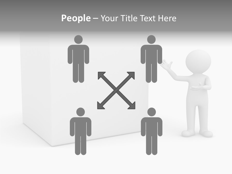 Presentation Hands Show PowerPoint Template