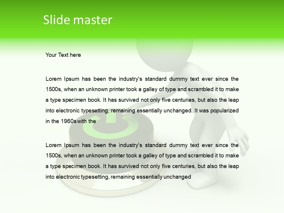 Reflection Light Design PowerPoint Template