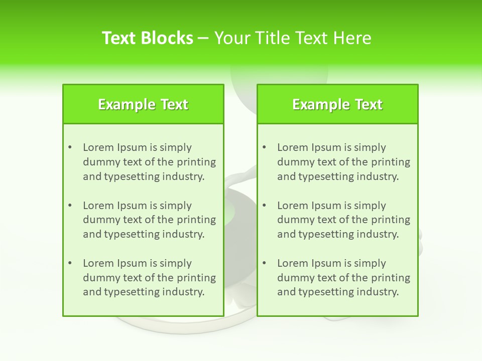 Reflection Light Design PowerPoint Template