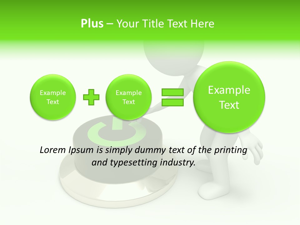 Reflection Light Design PowerPoint Template