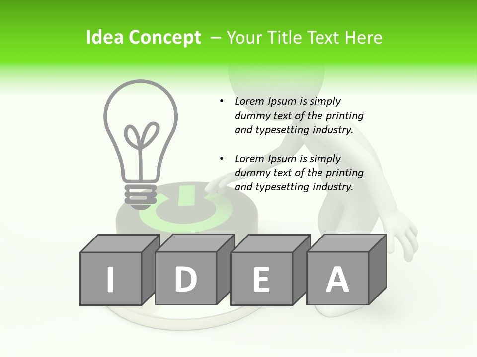 Reflection Light Design PowerPoint Template