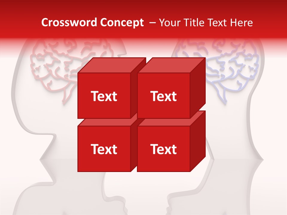 Community Face Shape PowerPoint Template
