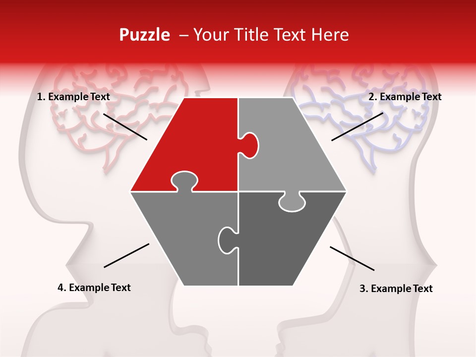 Community Face Shape PowerPoint Template