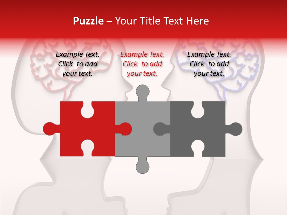 Community Face Shape PowerPoint Template