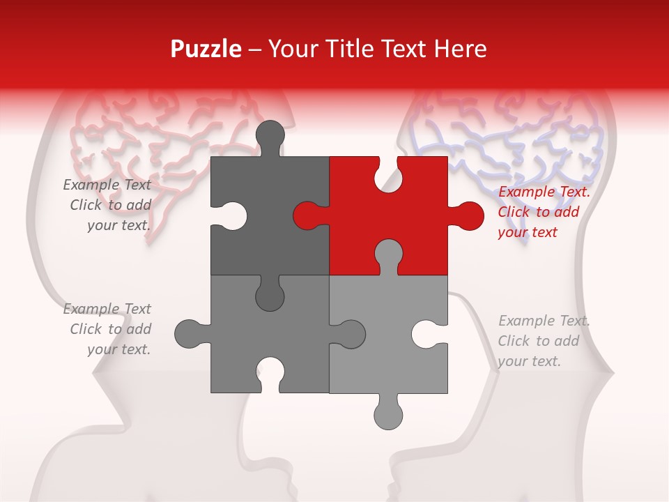 Community Face Shape PowerPoint Template