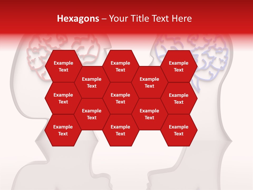 Community Face Shape PowerPoint Template