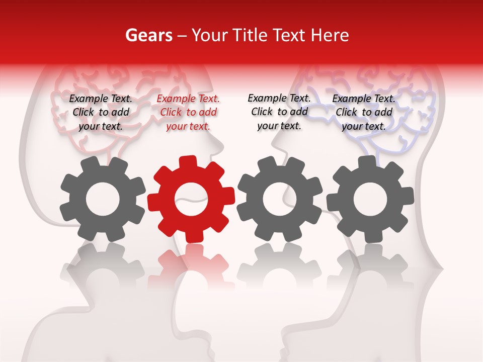 Community Face Shape PowerPoint Template