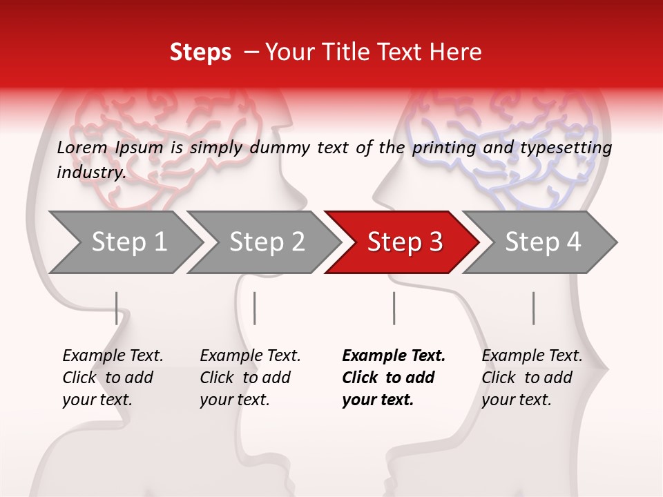 Community Face Shape PowerPoint Template