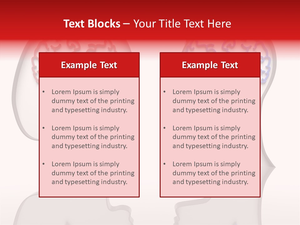 Community Face Shape PowerPoint Template