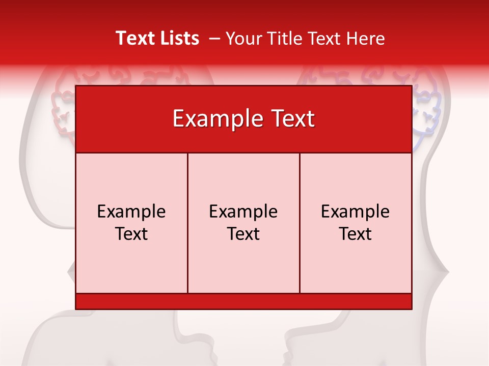 Community Face Shape PowerPoint Template