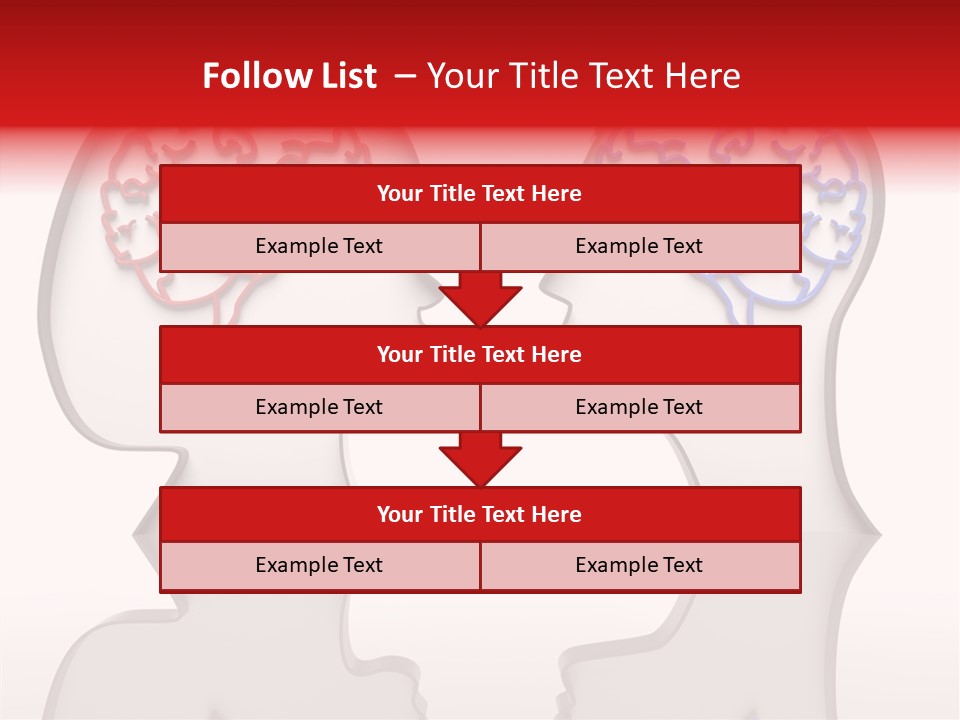Community Face Shape PowerPoint Template