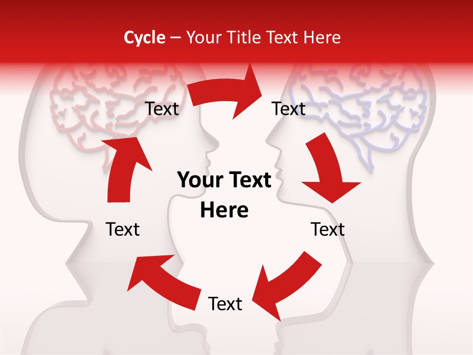 Community Face Shape PowerPoint Template