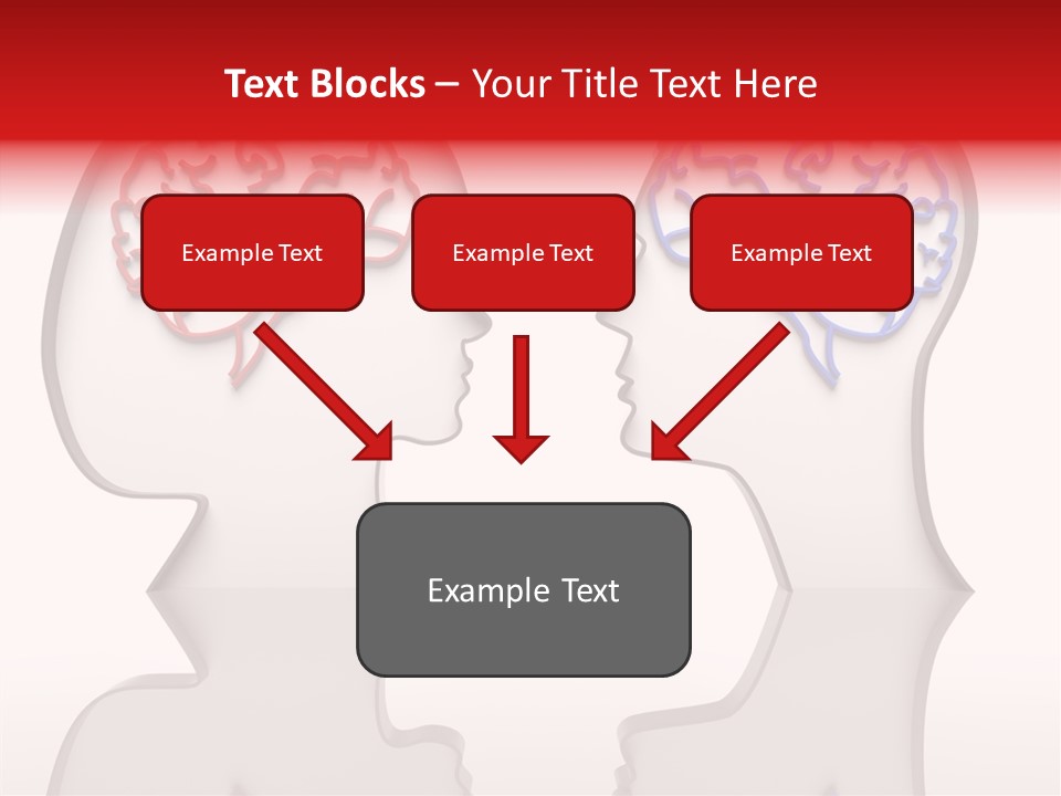 Community Face Shape PowerPoint Template