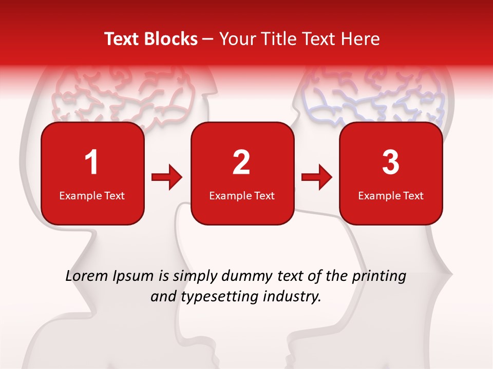 Community Face Shape PowerPoint Template