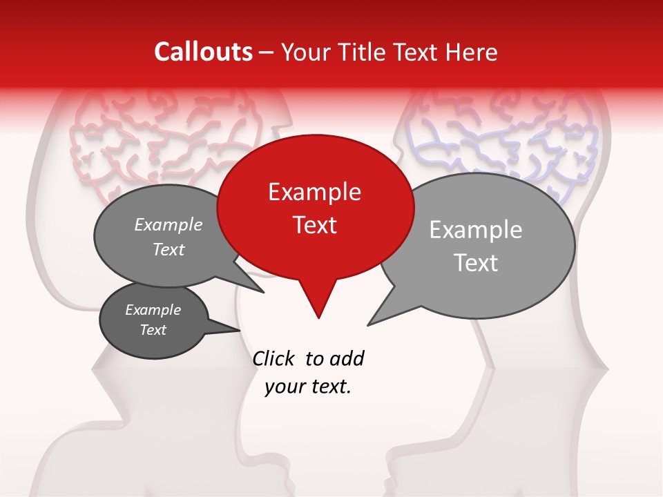 Community Face Shape PowerPoint Template