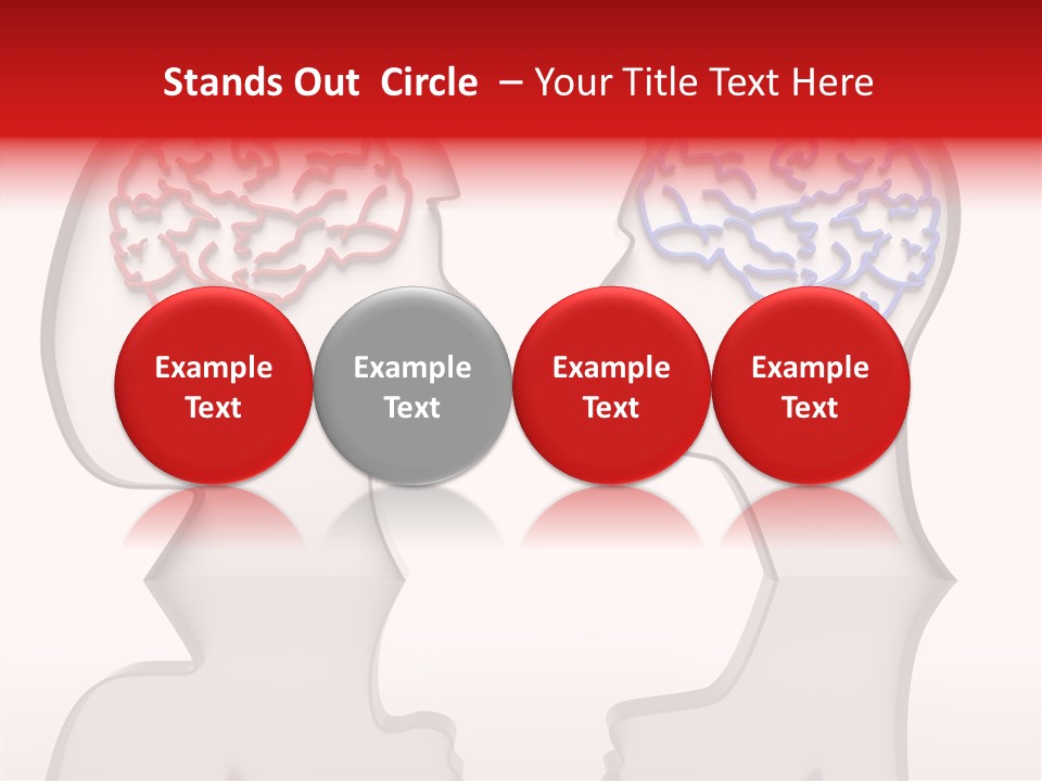 Community Face Shape PowerPoint Template