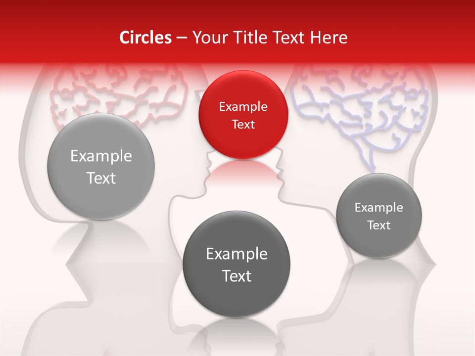 Community Face Shape PowerPoint Template