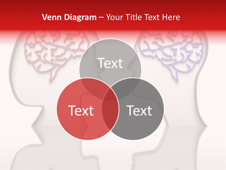 Community Face Shape PowerPoint Template