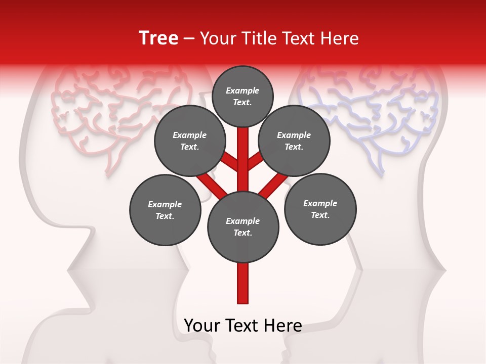 Community Face Shape PowerPoint Template
