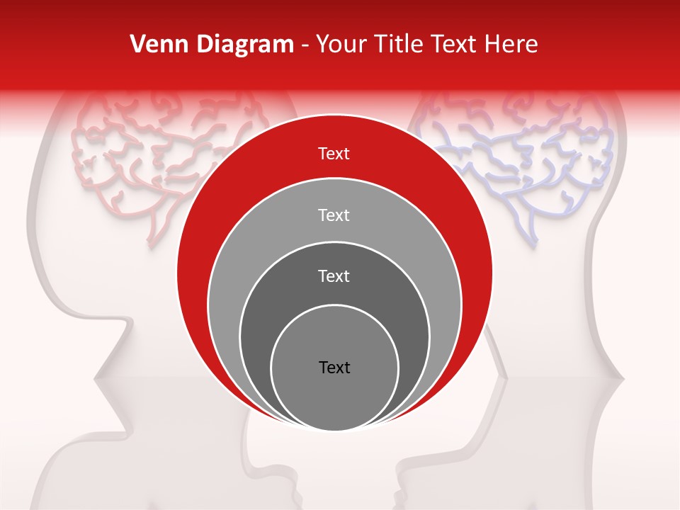 Community Face Shape PowerPoint Template