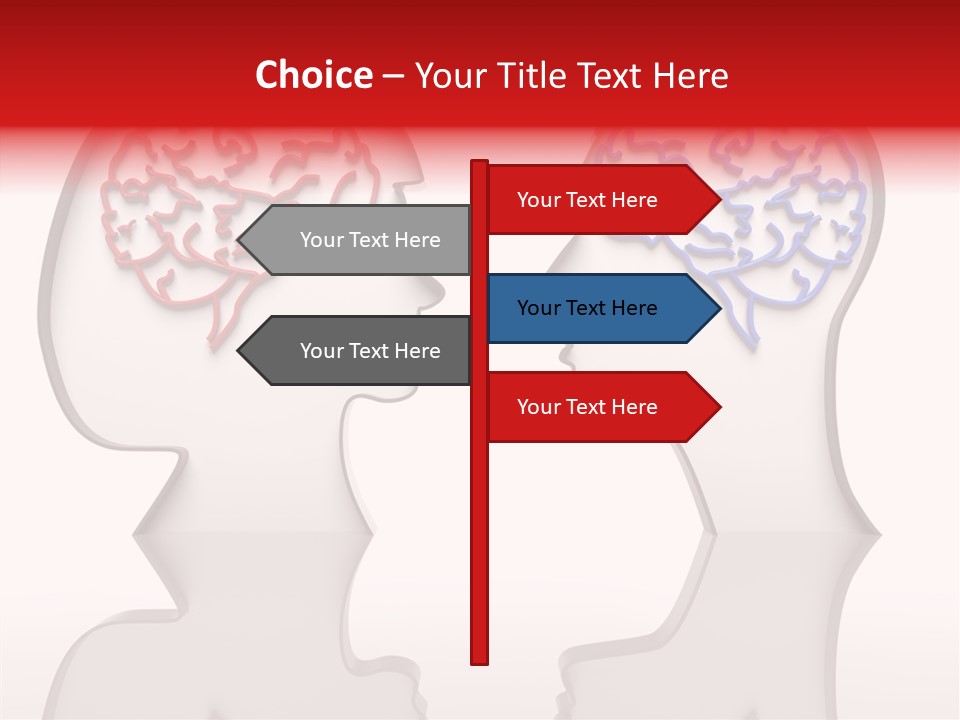 Community Face Shape PowerPoint Template