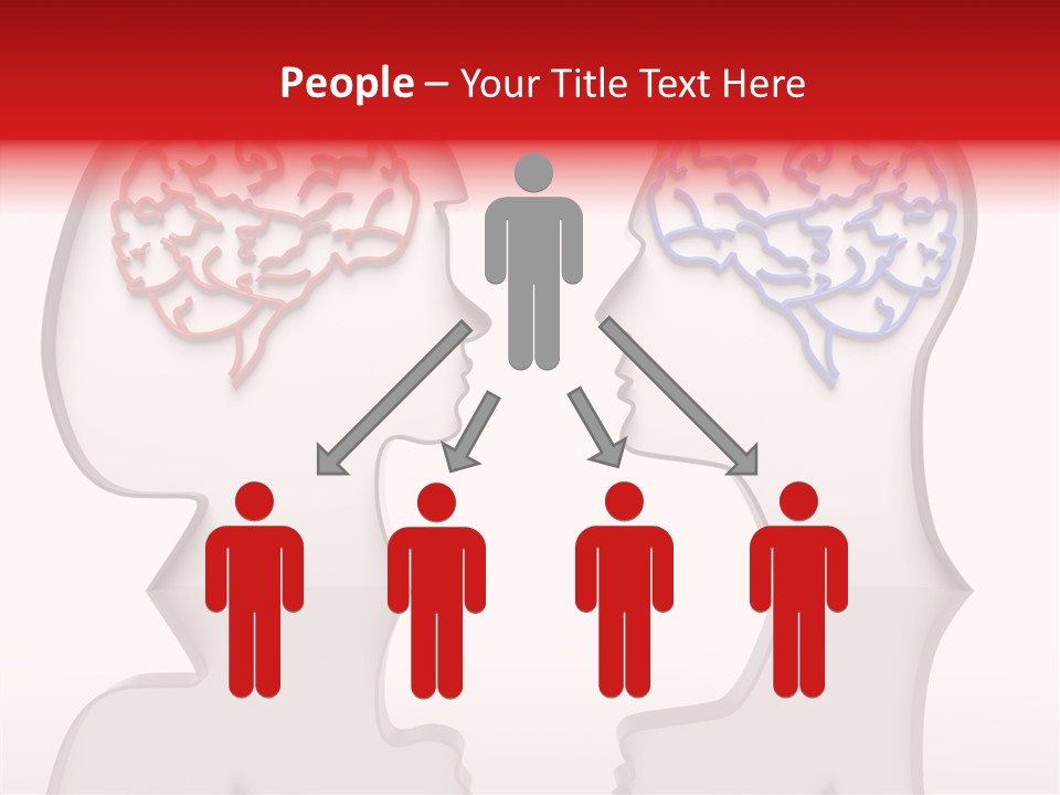 Community Face Shape PowerPoint Template