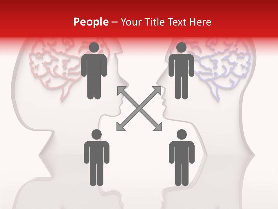 Community Face Shape PowerPoint Template