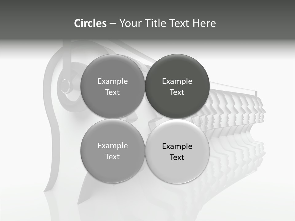 Black Contact Copyspace PowerPoint Template