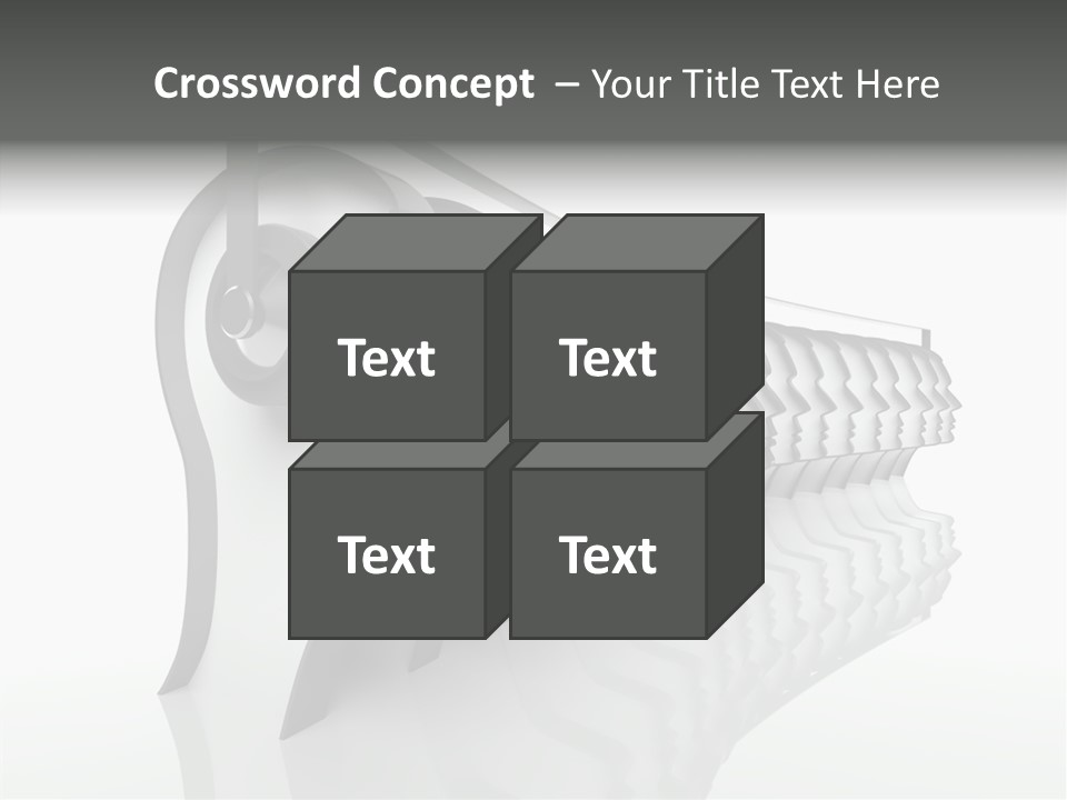 Black Contact Copyspace PowerPoint Template