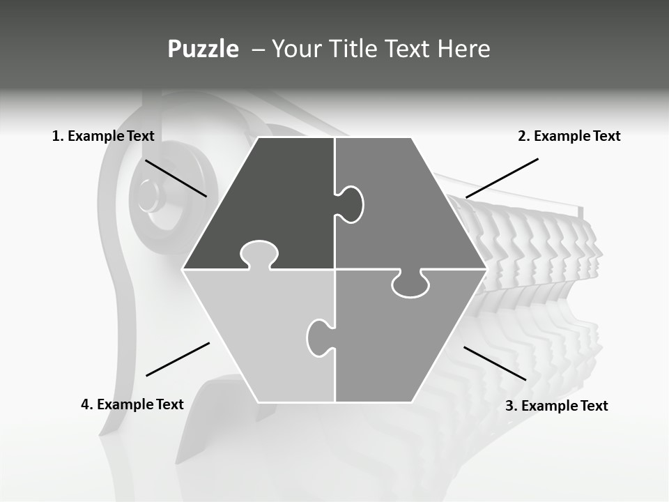 Black Contact Copyspace PowerPoint Template