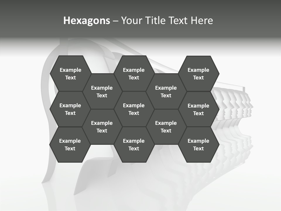 Black Contact Copyspace PowerPoint Template