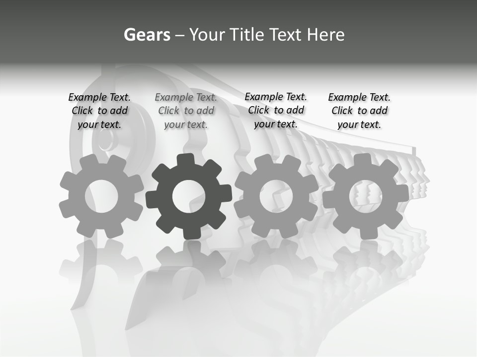 Black Contact Copyspace PowerPoint Template