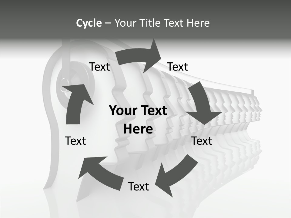 Black Contact Copyspace PowerPoint Template