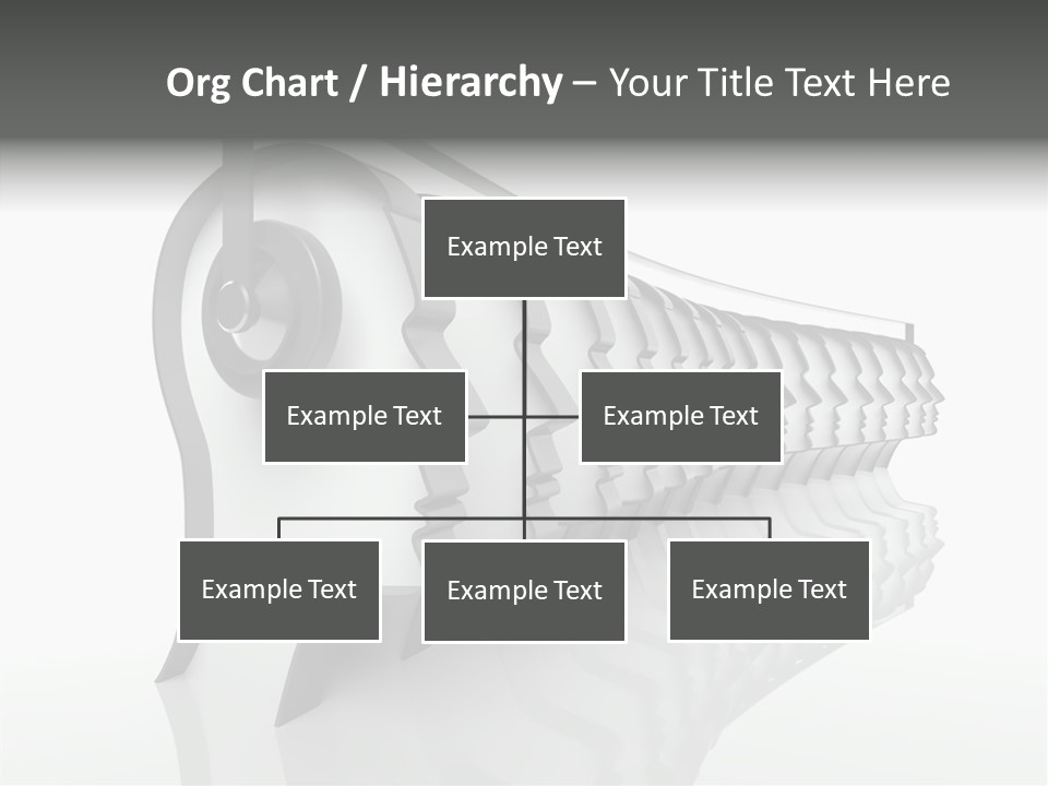 Black Contact Copyspace PowerPoint Template
