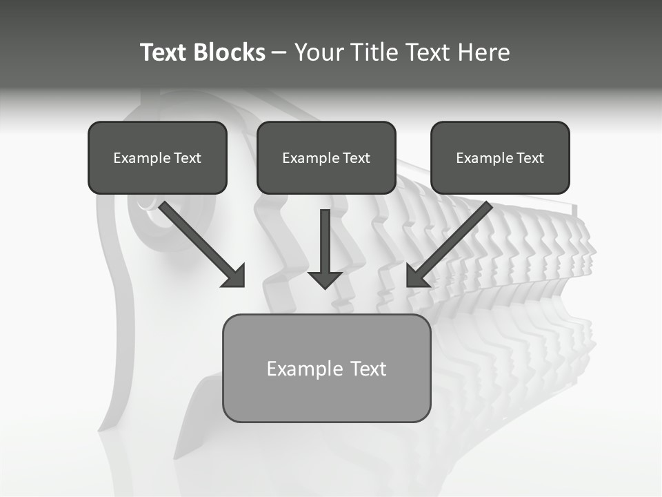 Black Contact Copyspace PowerPoint Template
