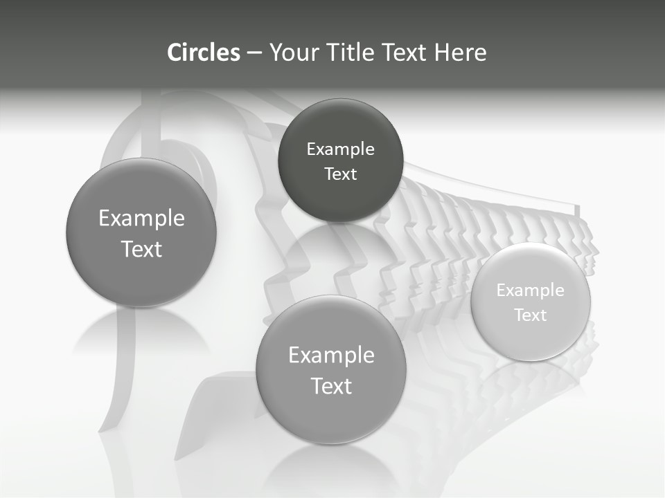 Black Contact Copyspace PowerPoint Template