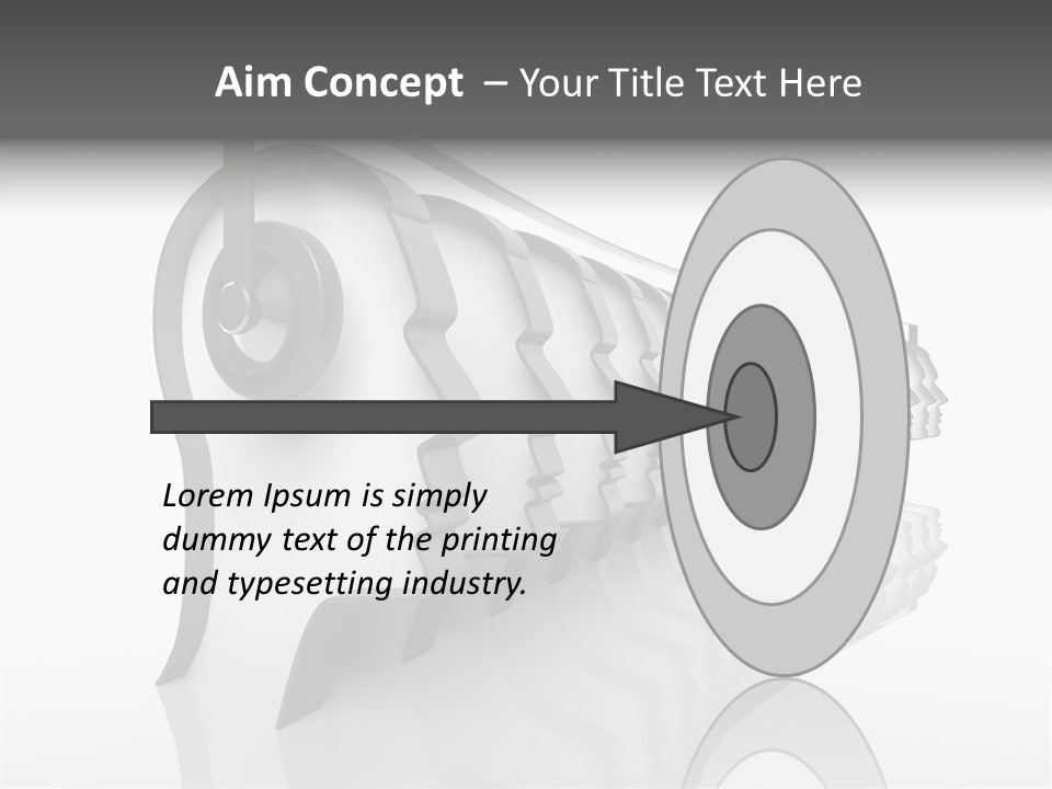 Black Contact Copyspace PowerPoint Template