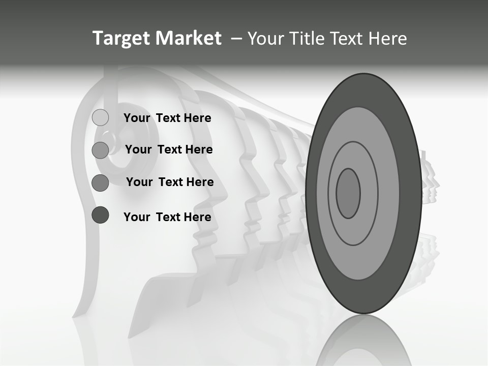 Black Contact Copyspace PowerPoint Template