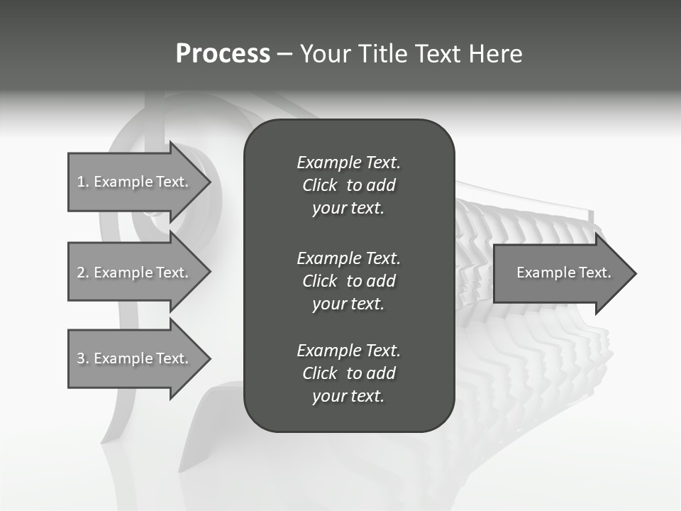 Black Contact Copyspace PowerPoint Template
