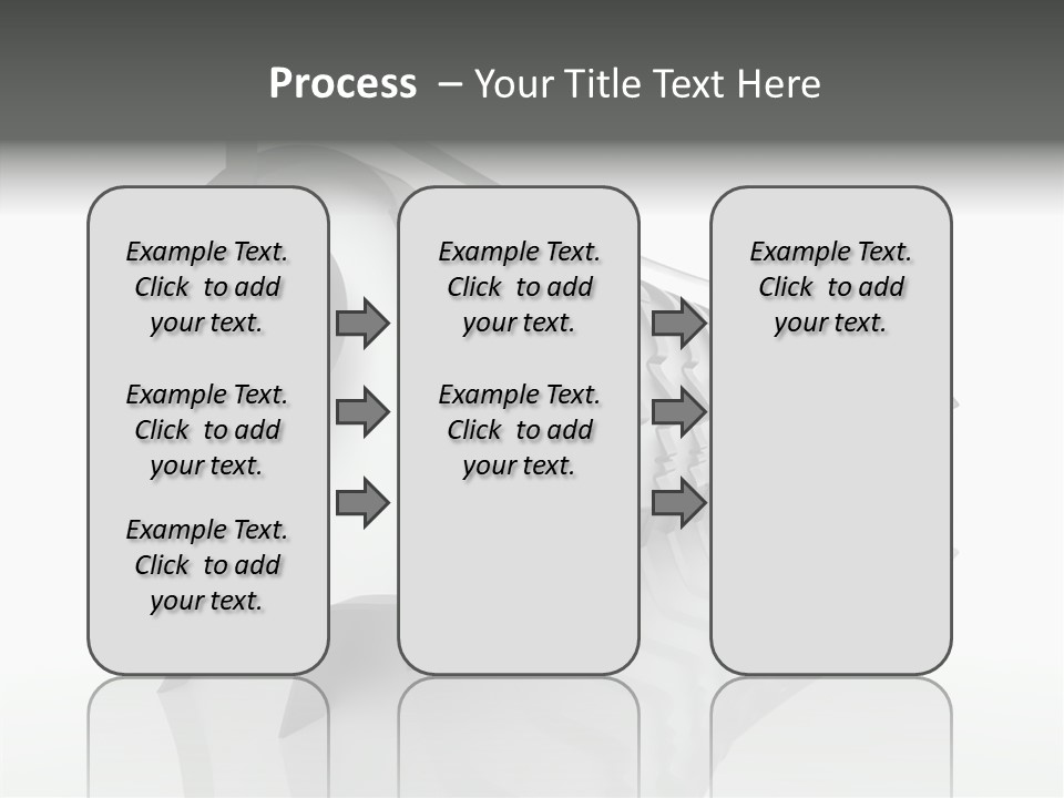 Black Contact Copyspace PowerPoint Template