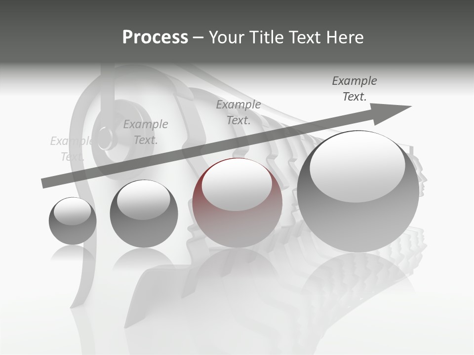 Black Contact Copyspace PowerPoint Template