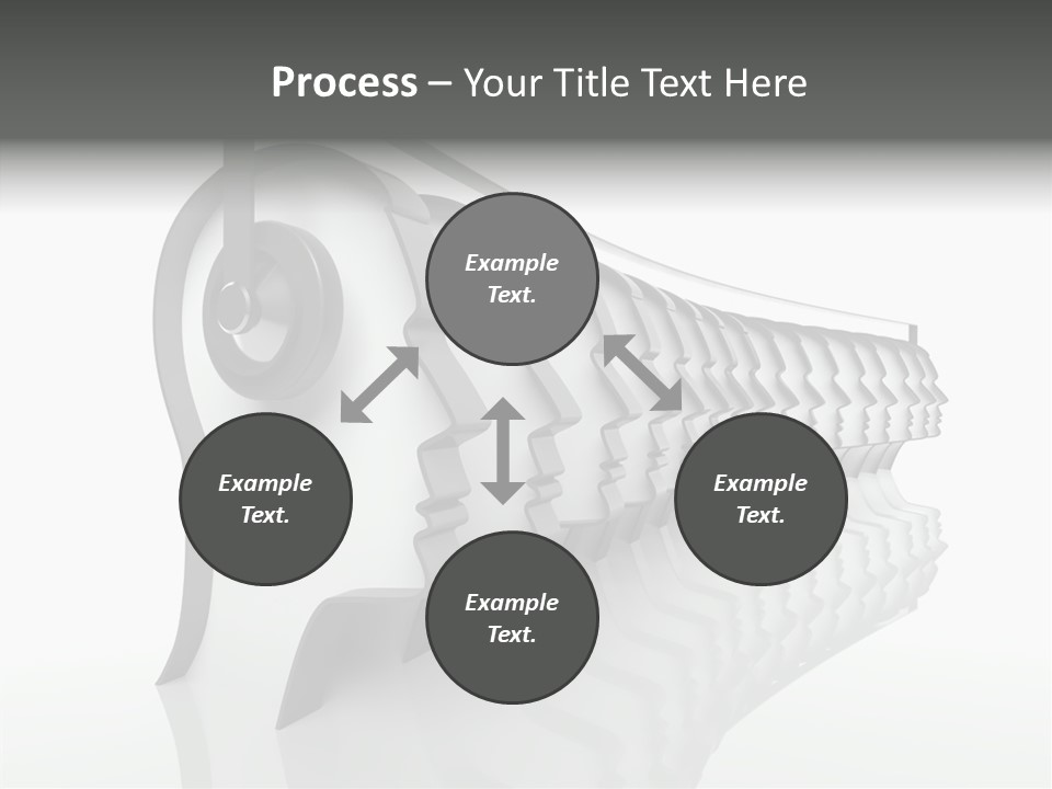 Black Contact Copyspace PowerPoint Template