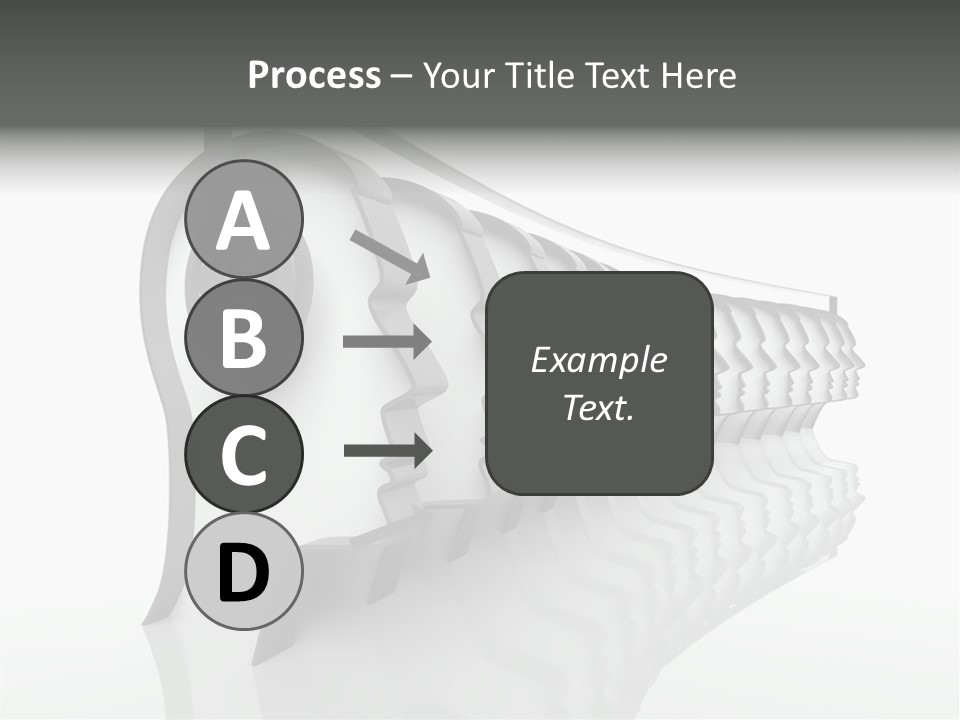 Black Contact Copyspace PowerPoint Template