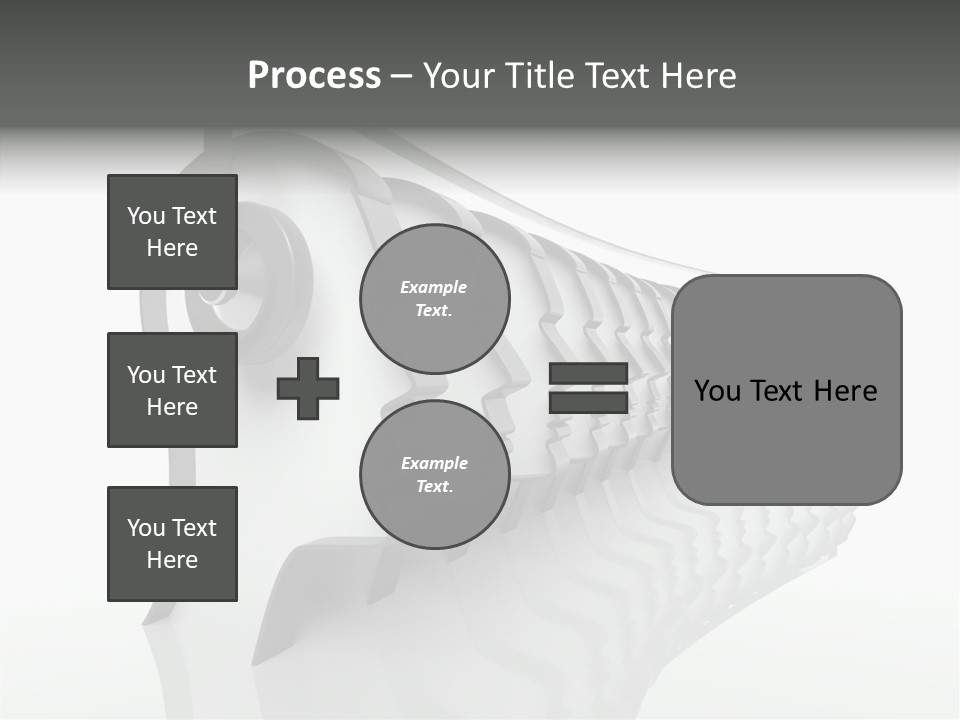 Black Contact Copyspace PowerPoint Template