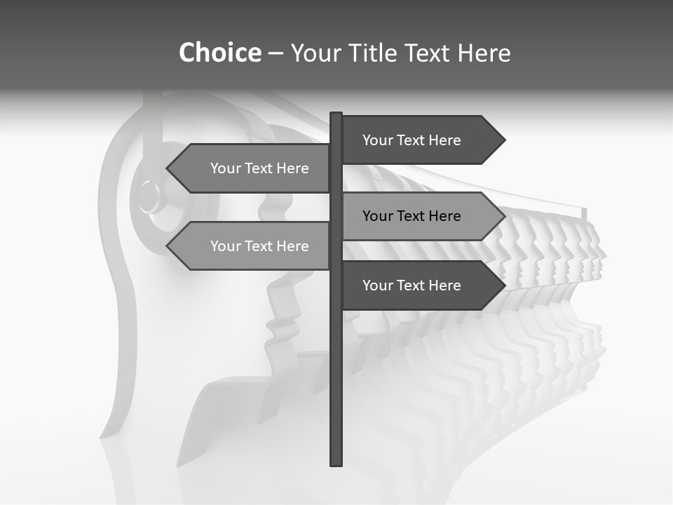 Black Contact Copyspace PowerPoint Template
