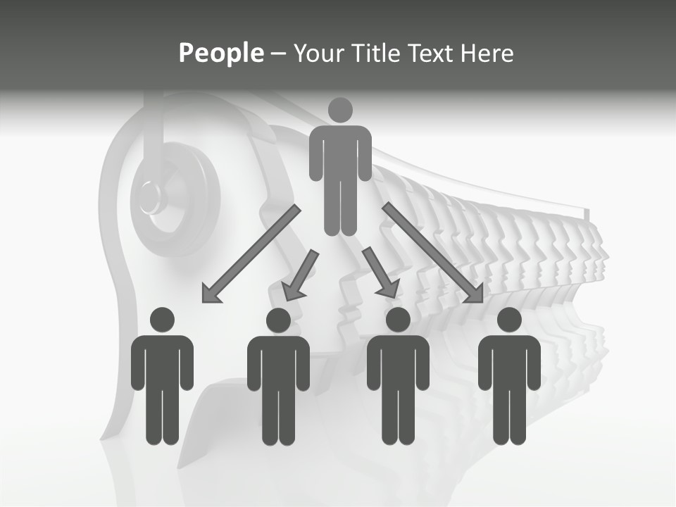 Black Contact Copyspace PowerPoint Template